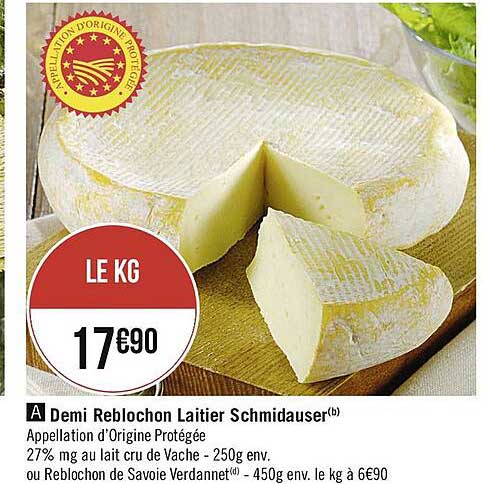 demi reblochon laitier schmidauser
