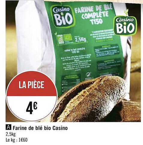 Farine De Blé Bio Casino