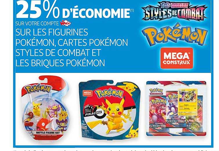 Figurines Pokémon, Cartes Pokémon Styles De Combat Et Les Briques Pokémon