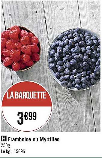 Framboise Ou Myrtilles