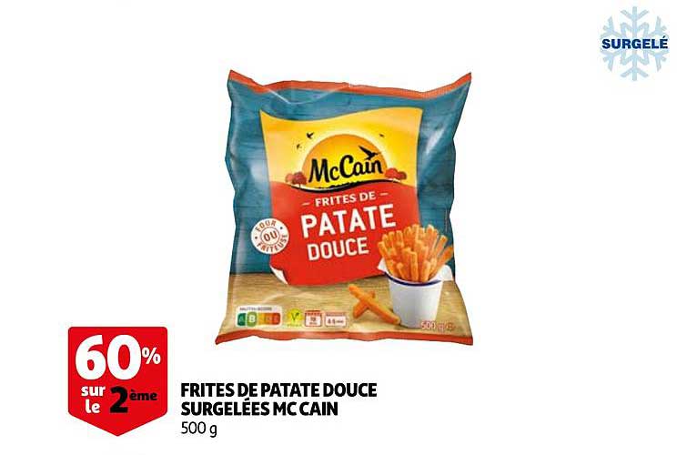 Frites De Patate Douce Surgelées Mc Cain