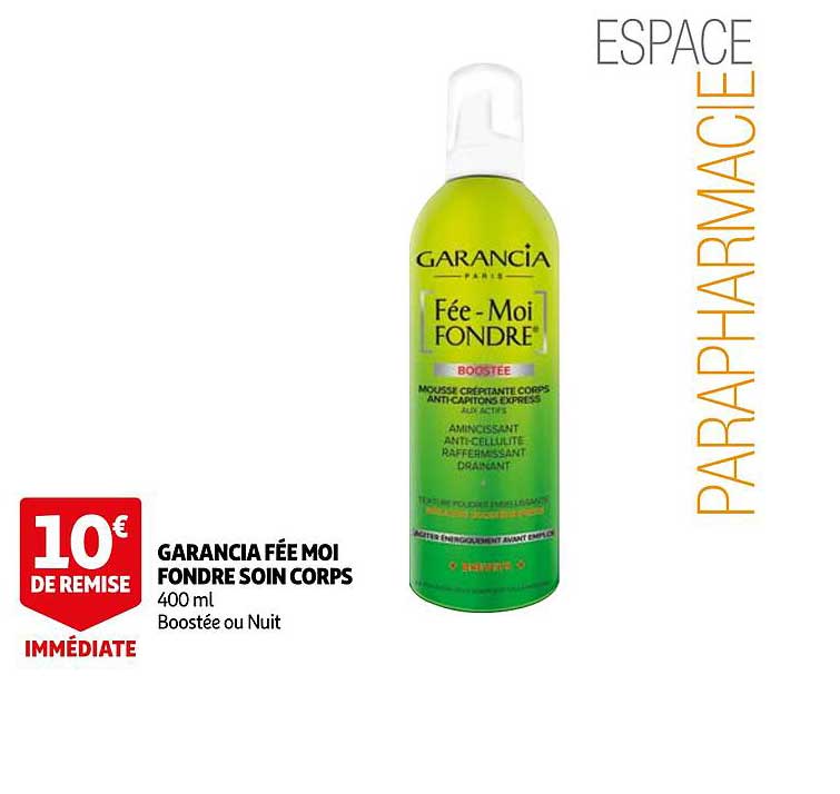 garancia fée moi fondre soin corps