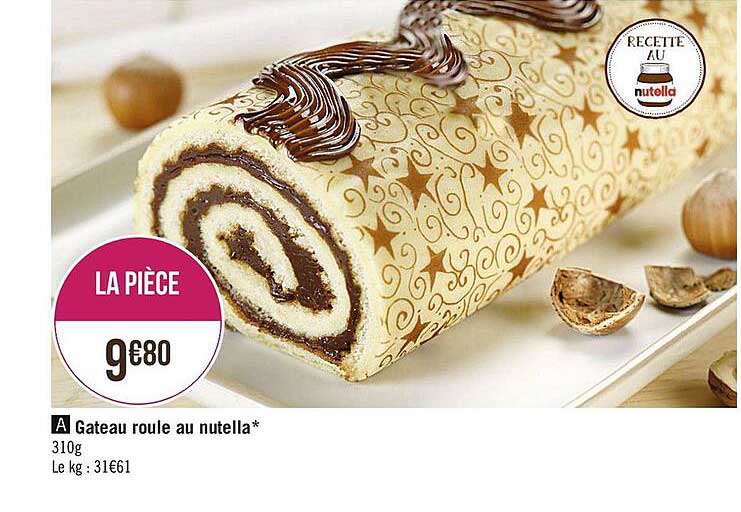 Gateau Roulé Au Nutella