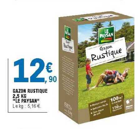 gazon rustique le paysan