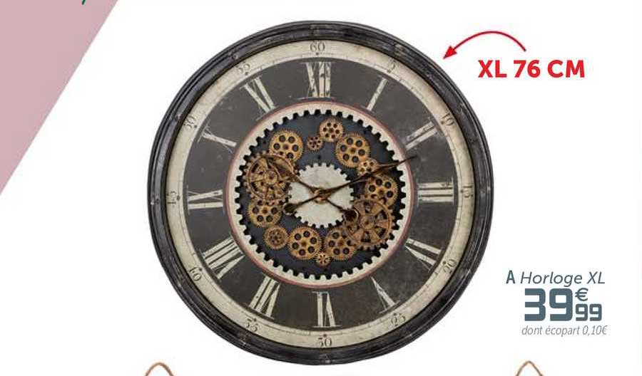 Horloge Xl