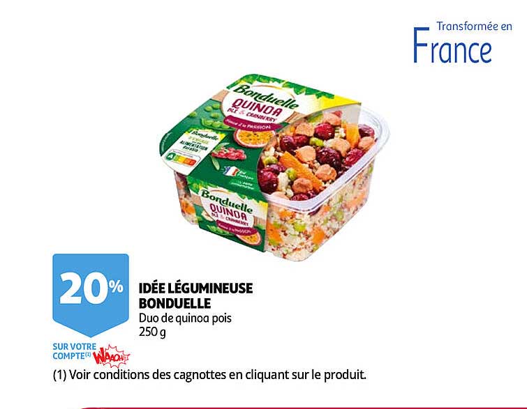 idée légumineuse bonduelle