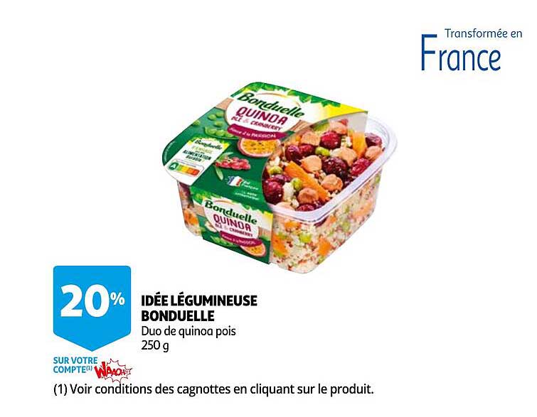 Idée Légumineuse Bonduelle