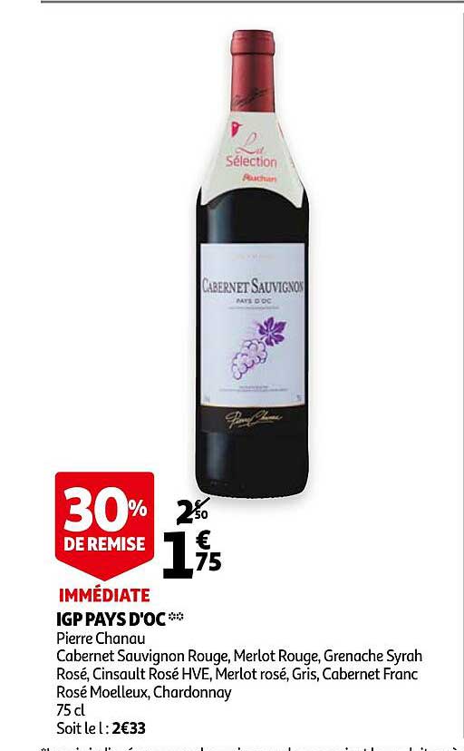 igp pays d'oc pierre chanau