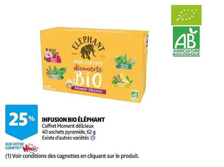 Infusion Bio éléphant