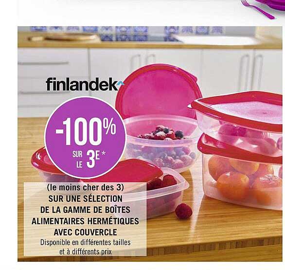 la gamme de boîtes alimentaires hermétiques avec couvercle