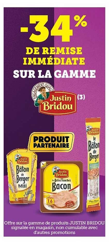 La Gamme Justin Bridou