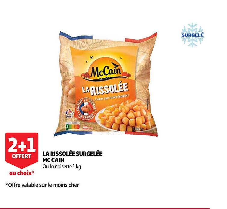 la rissolée surgelée mc cain