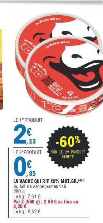 la vache qui rit 19% mat.gr.