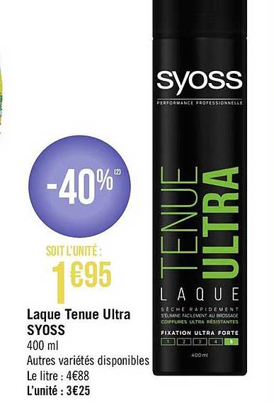 Laque Tenue Ultra Syoss