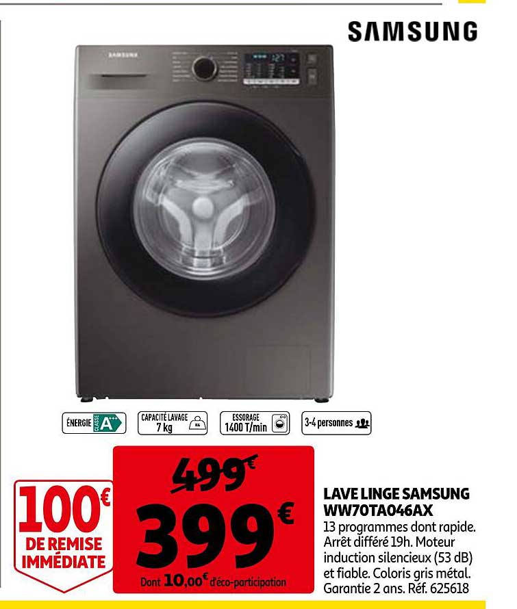 lave linge samsung