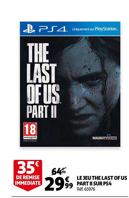 le jeu the last of us part ii sur ps4