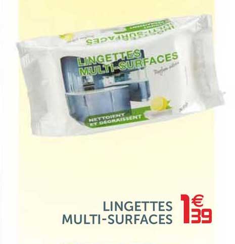 lingettes multi-surfaces