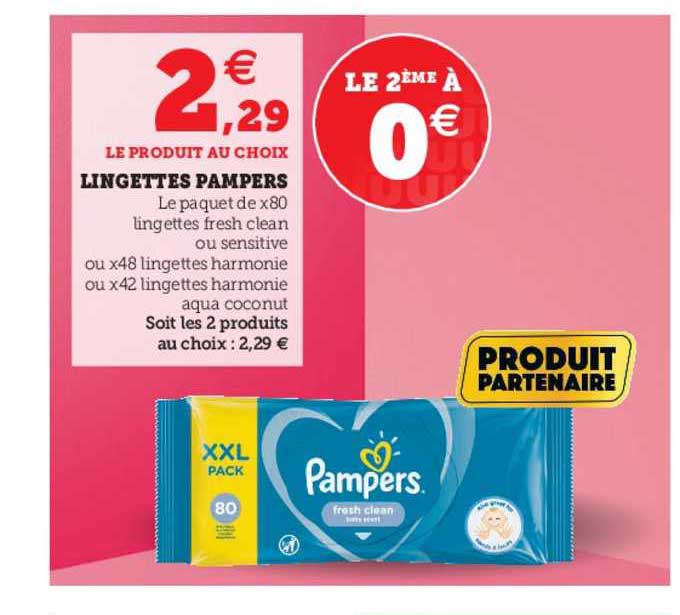 Lingettes Pampers