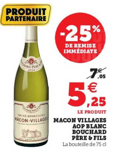 macon-villages aop blanc bouchard père & fils