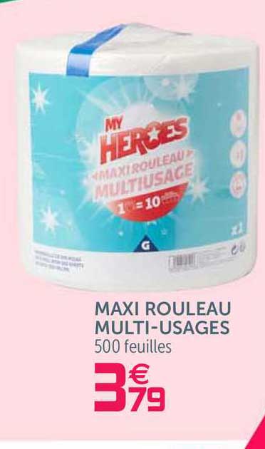 maxi rouleau multi-usages