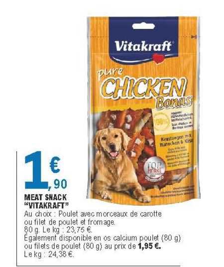 meat snack "vitakraft"