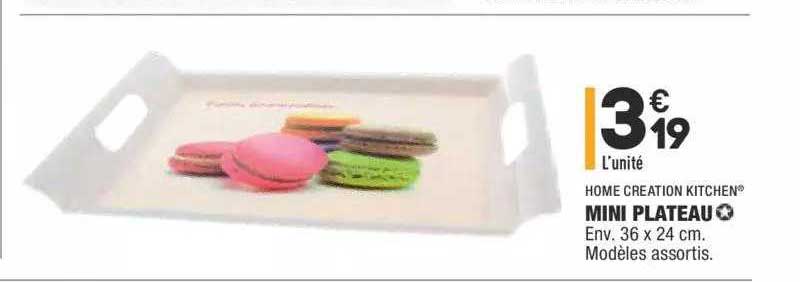 Mini Plateau Home Creation Living