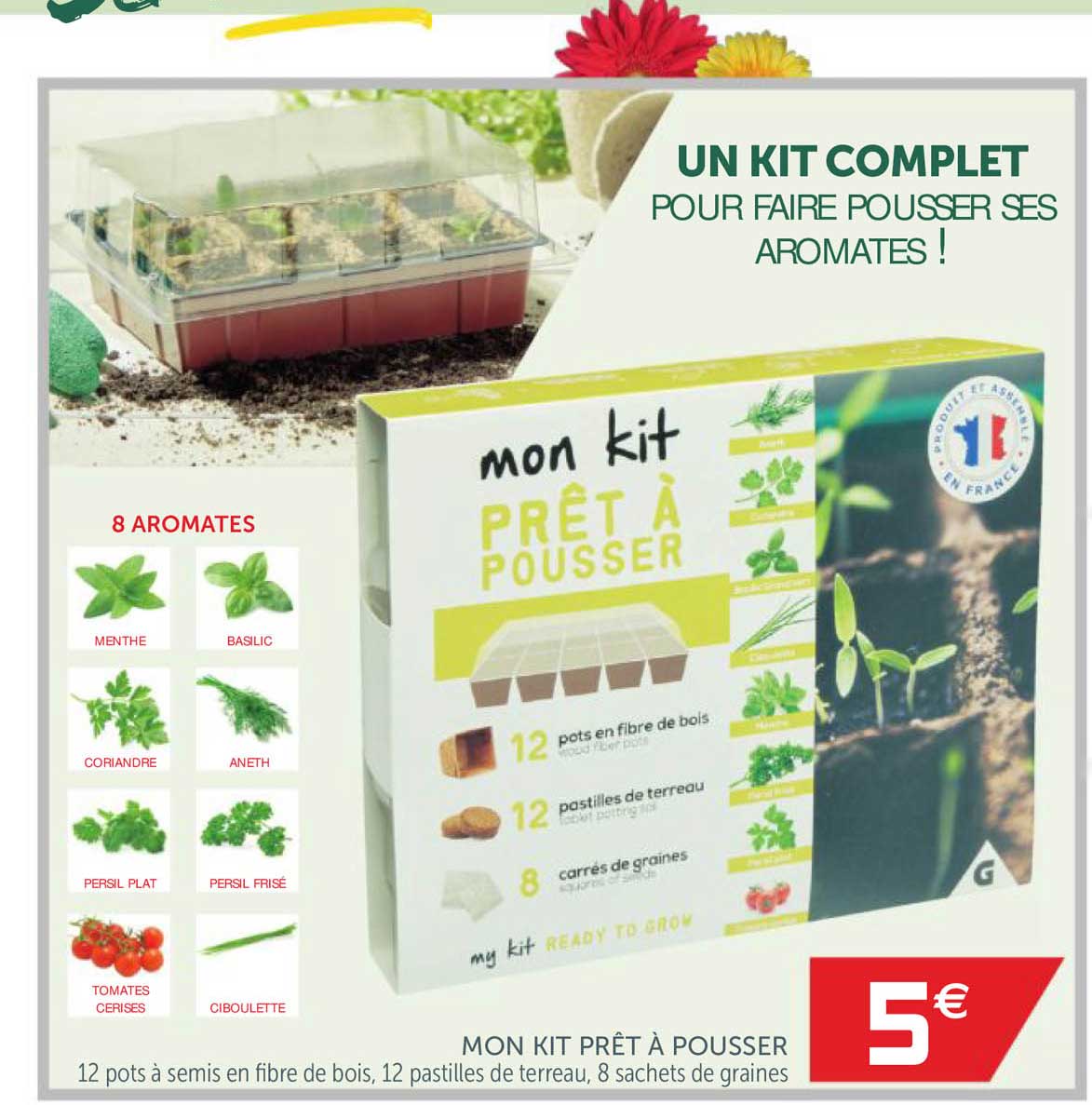 mon kit prêt à pousser