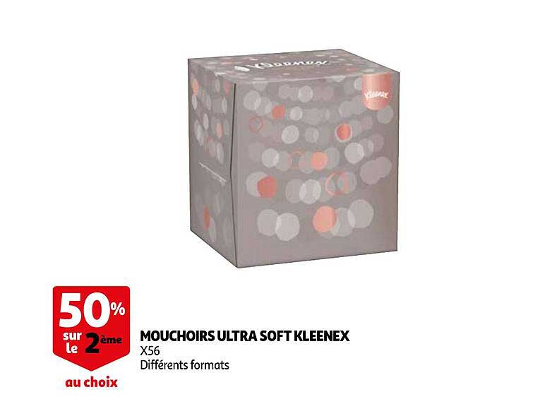 Mouchoirs Ultra Soft Kleenex