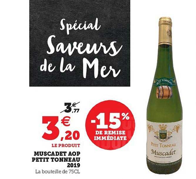 muscadet aop petit tonneau 2019