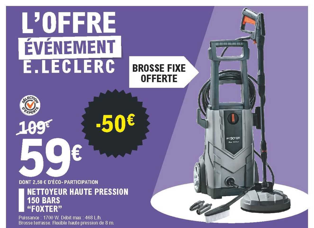 nettoyeur haute pression 150 bars "foxter"