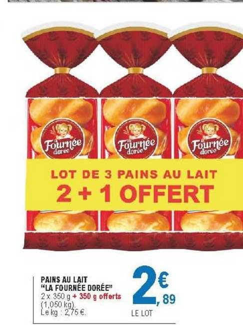 pains au lait "la fournée dorée"