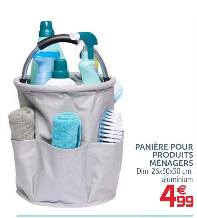 panière pour produits ménagers