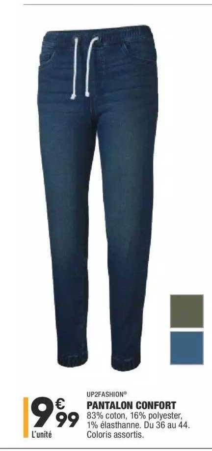 Pantalon Confort Up2fashion