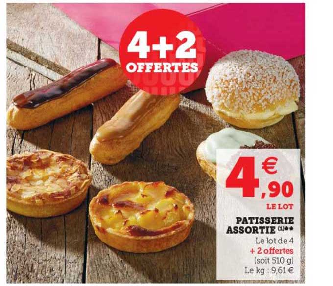 pâtisserie assortie