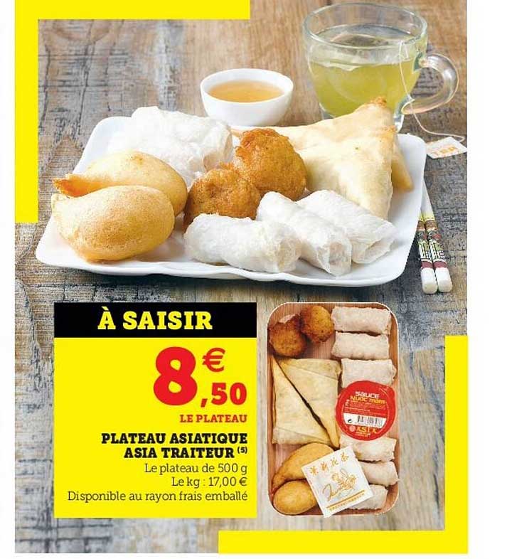 plateau asiatique asia traiteur
