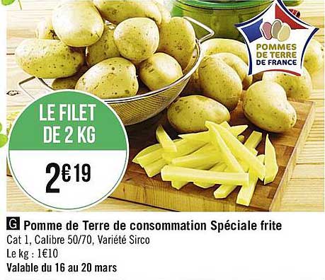Pomme De Terre De Consommation Le Frite