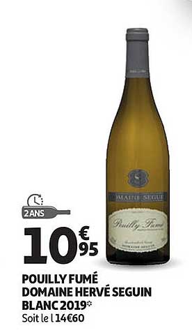 pouilly fumé domaine hervé seguin blanc 2019
