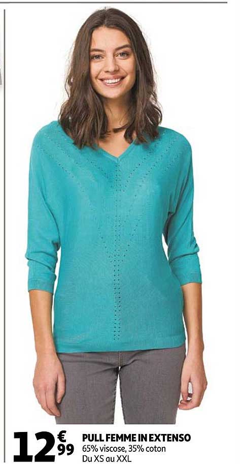 pull femme in extenso