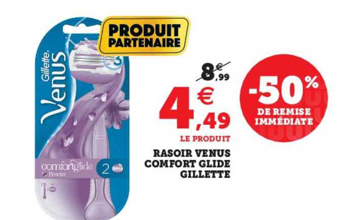 rasoir venus comfort glide gillette