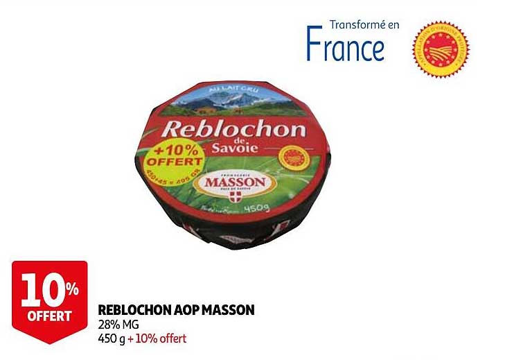 reblochon aop masson