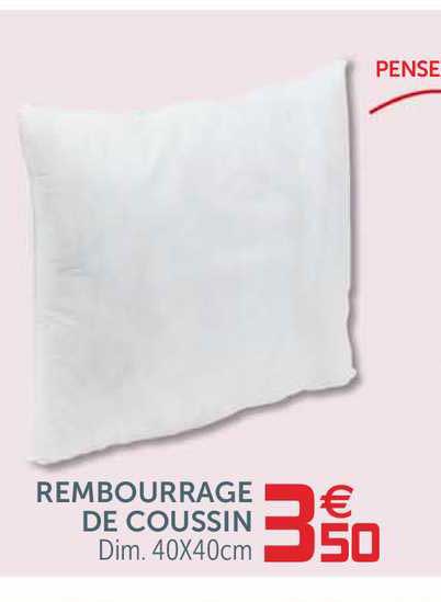 Rembourrage De Coussin