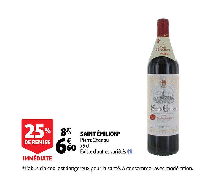 Saint émilion Pierre Chanau