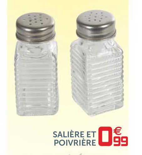 salière et poivrière