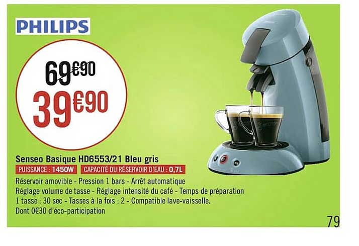 senseo basique philips