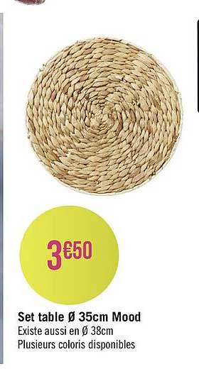 set table 35cm mood