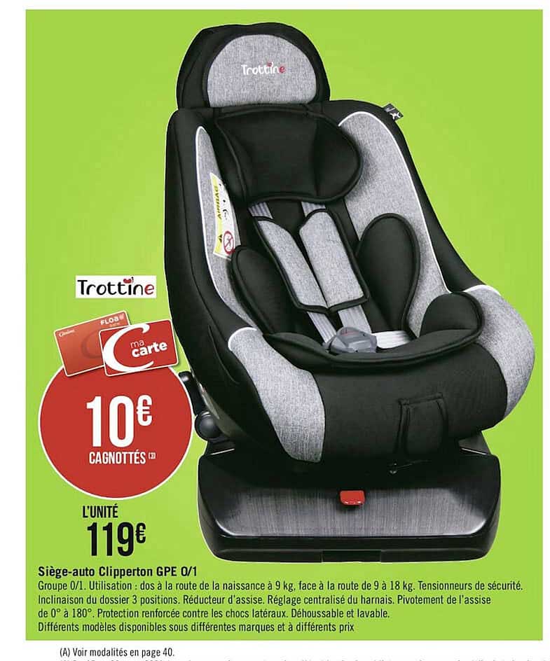 siège-auto clipperton gpe q-1 trottine