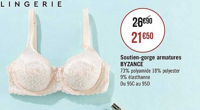 soutien-gorge armatures byzance