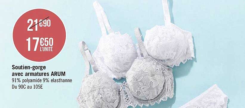 soutien-gorge avec armatures arum
