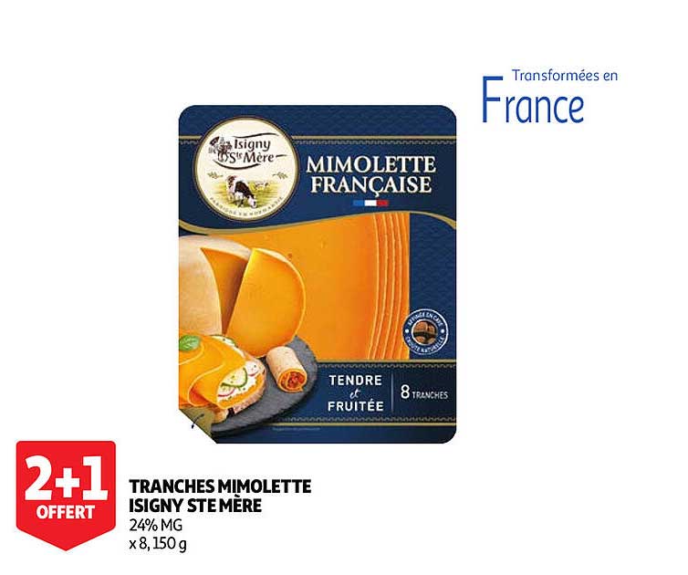 tranches mimolette isigny ste mère