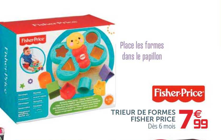 trieur de formes fisher price